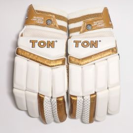 SS Ton Golden Gutsy Cricket Batting Gloves Mens Size
