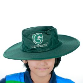 Gortonshire Cricket Panama Hat Green