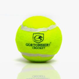 Gortonshire Cricket Tennis Ball Green Heavy