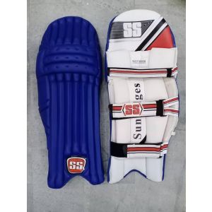 SS Test Opener Navy Blue Coloured Cricket Batting Leg Guard Pads Youth Size