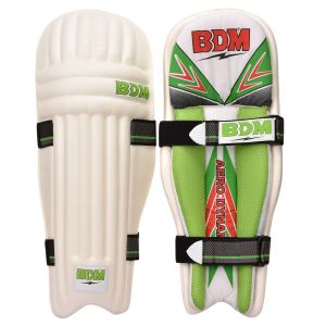 BDM Aero Dynamic Cricket Batting Leg Guard Pad Size