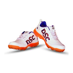 Dsc Beamer Cricket Shoes Orange White