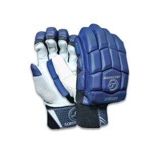 Gortonshire Shield Navy Blue Cricket Batting Gloves Mens Size