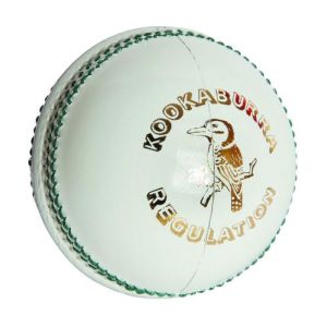 Kookaburra Turf White Official ODI And T20 Cricket Ball