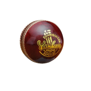 SS Yorker Leather Cricket Ball Red
