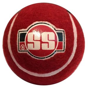 SS Soft Pro Tennis Cricket Ball Heavy Red