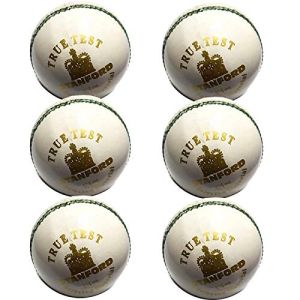 SF True Test Cricket Ball 2 Pcs Colour White