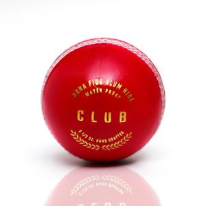 Gortonshire Club Cricket Ball Red