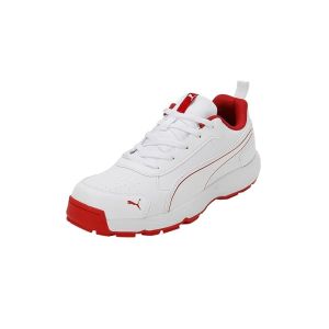 Puma Classicat 107807 02 Cricket Rubber Shoes White Red